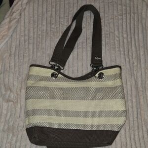 Thirty-One Tan and Brown Tote Bag